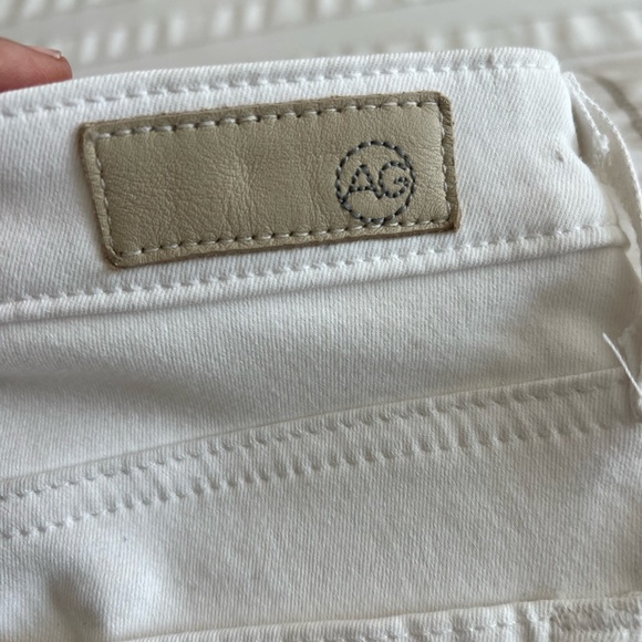 AG Adriano Goldschmied Women's White Skinny Jeans - Picture 3 of 7